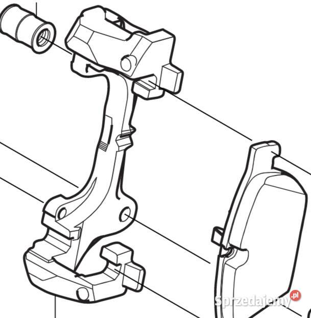 VOLVO XC60 II przednie jarzmo hamulcowe 17 OE
