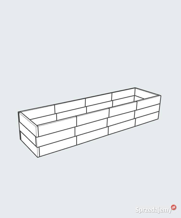 Betonowy ogród warzywny Grządka betonowa Poznań