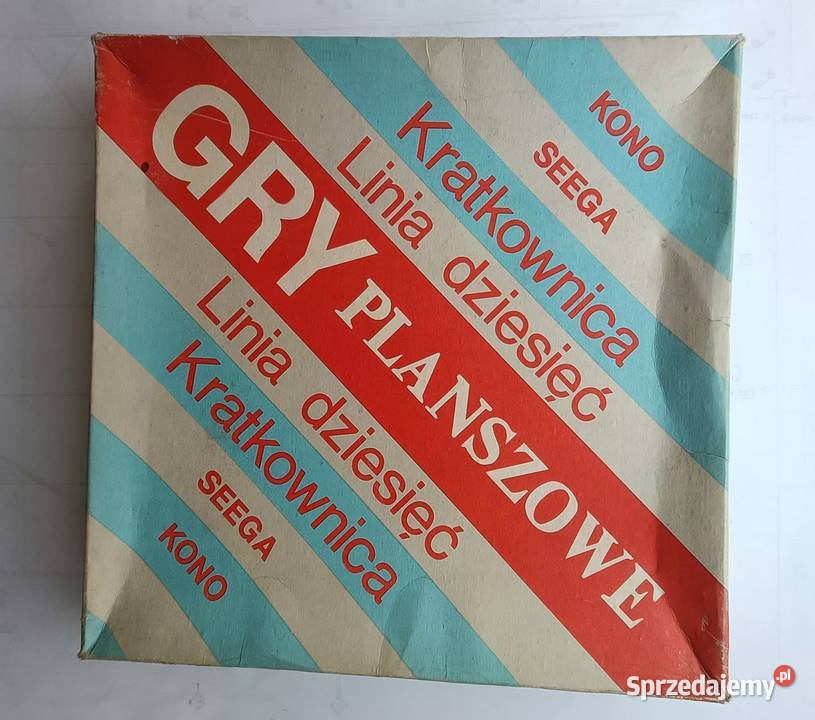 Gry planszowe 4gry w 1pudełku KONO SEEGA Gdynia sprzedam