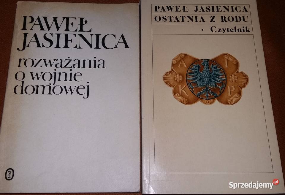 Paweł JasienicaOstatnia z roduRozważania o literatura piękna - proza polska Łódź