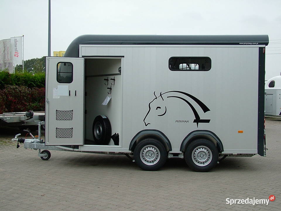 Przyczepa do koni trzykonna aluminiowa Warszawa