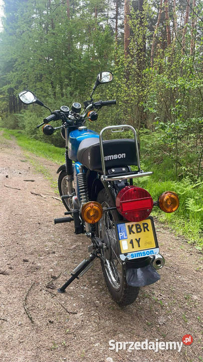 Simson S51 zarejestrowany Szczurowa