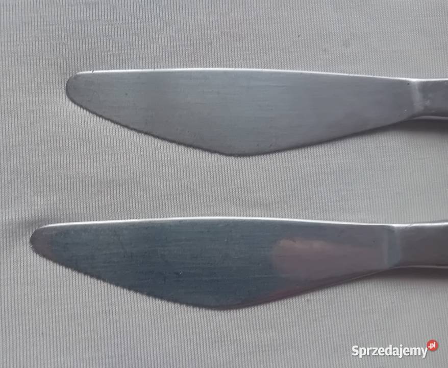 Dwa noże ze stali nierdzewnej Gerlach punca z