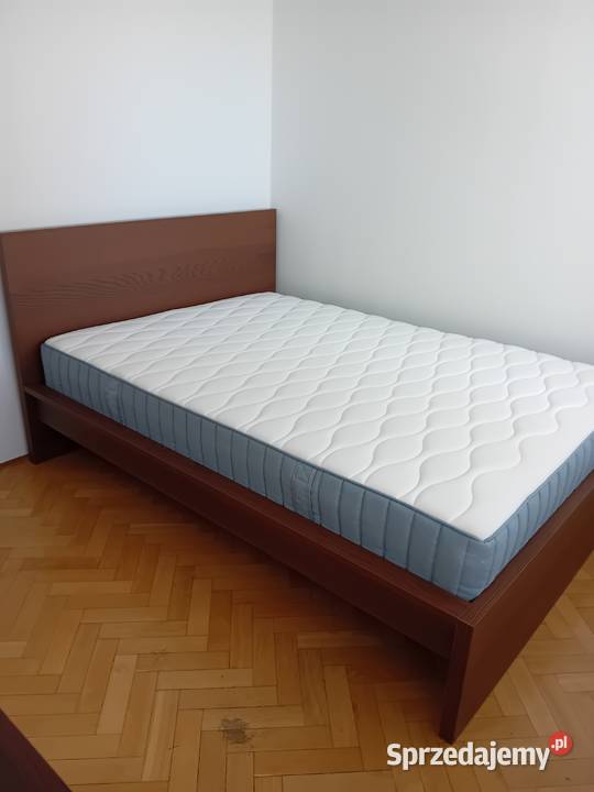 Łóżko dwuosobowe Ikea Malm z materacem NOWE
