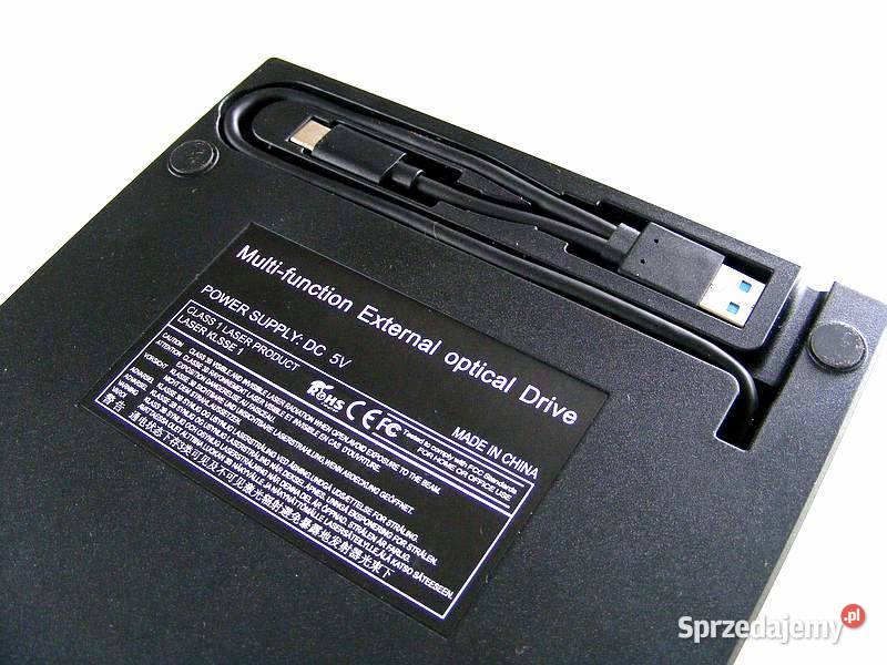 Zewnętrzny przenośny czytnik nagrywarka płyt CD Łódź