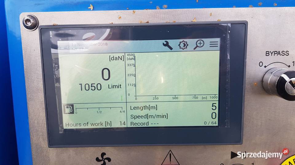 Wynajem linowej wciągarki kablowej 5 ton1000 m Jarocin