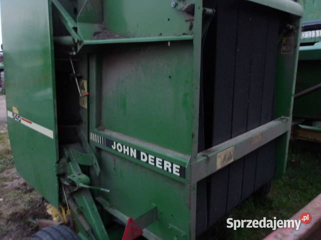 Prasa rolująca john Deere 540 pasowa zachodniopomorskie Tychowo sprzedam