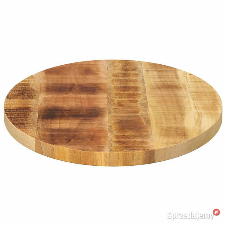 Blat stołu 80x40x38 owalny lite drewno mango mazowieckie Warszawa