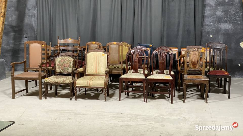 Krzesła i fotele stylowe na sztuki i w zachodniopomorskie