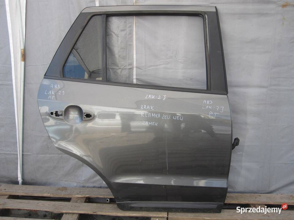 HYUNDAI SANTA FE II 09r drzwi prawe tył świętokrzyskie