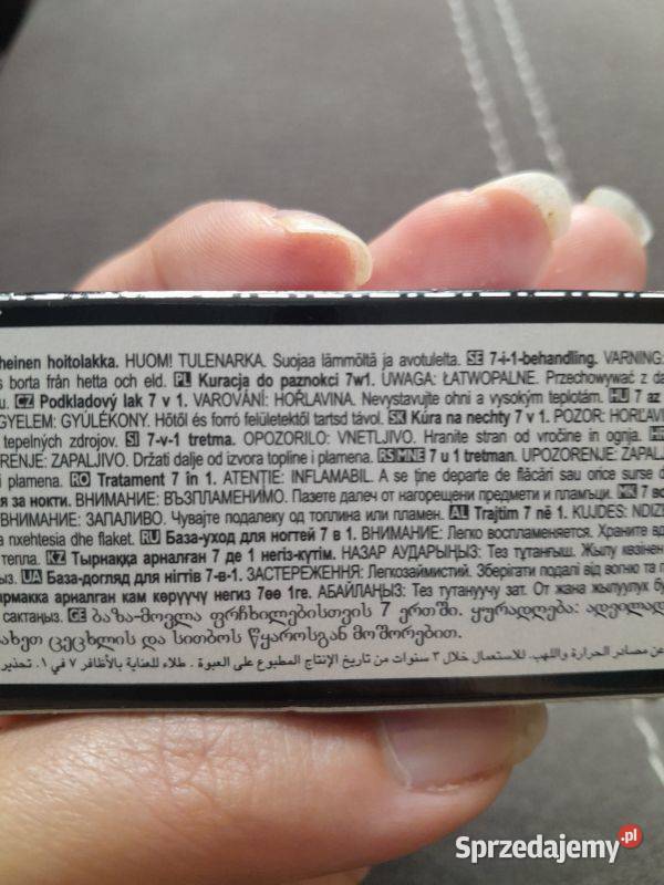 Kuracja do paznokci 7w1 Avon 10ml Siewierz