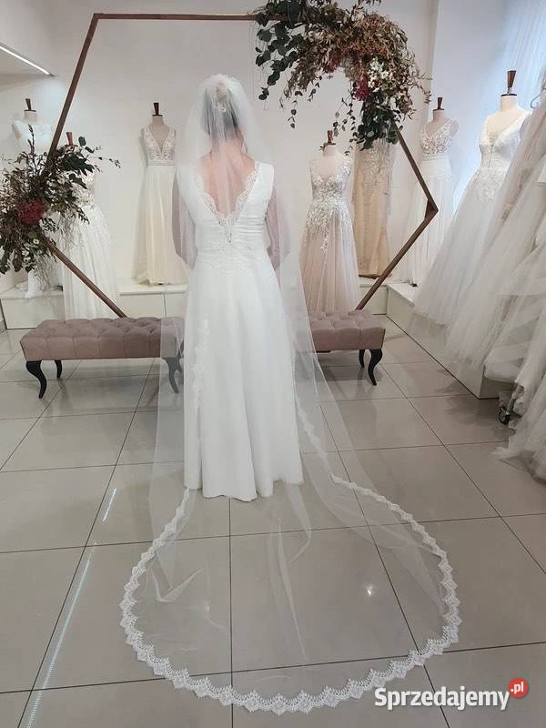 Suknia ślubna ecru r 14 40 170 Mielec