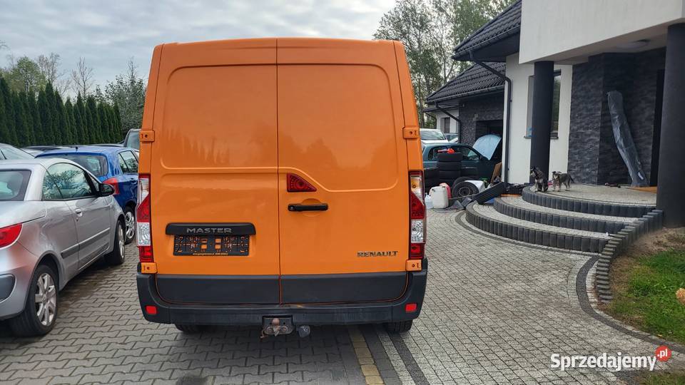 Renault Master 23 dCi 2017 stan Faktura VAT pomarańczowy Góra Kalwaria