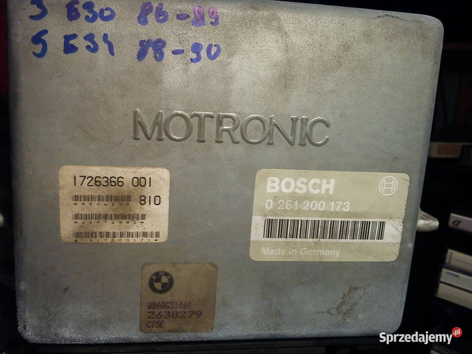 komputer silnika BMW 3 E30 5 E34 Aleksandrów Łódzki sprzedam