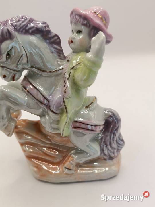 KOŃDZIECKO PORCELANA CUKIERKOWA FIGURKA lubelskie Zamość