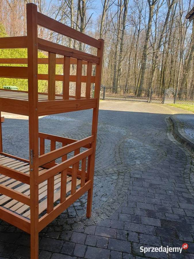 Łóżko piętrowe 3 osobowe z szufladami Pozostałe śląskie Rybnik