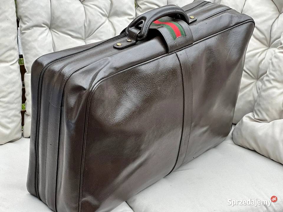 Walizka podróżna Gucci klasyka luksusu z lat 70 Warszawa
