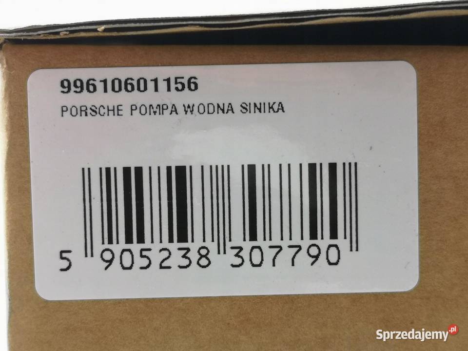 POMPA WODY PORSCHE 911 34 36 9705 ORYGINAŁ ASO