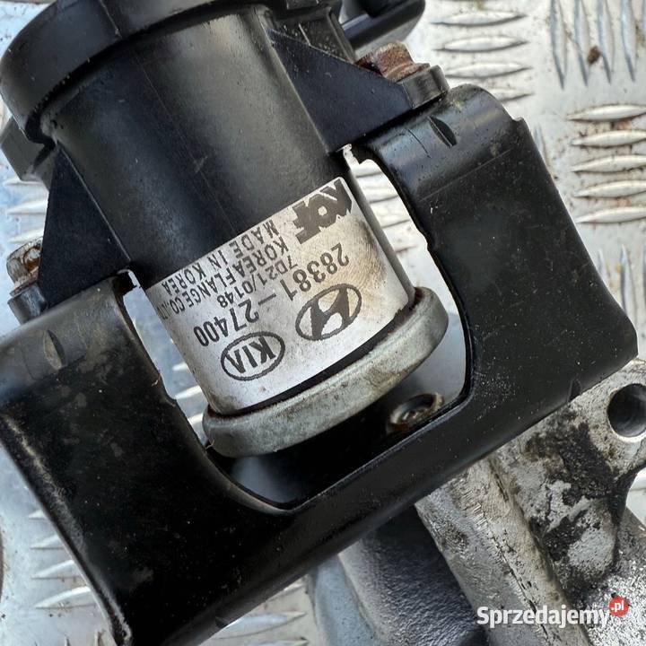 Kolektor ssący zawór kolektora ssącego kpl KIA osobowe wielkopolskie Barłogi