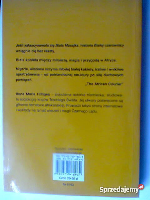 Biała czarownica Rok wydania 2012 zachodniopomorskie Szczecin