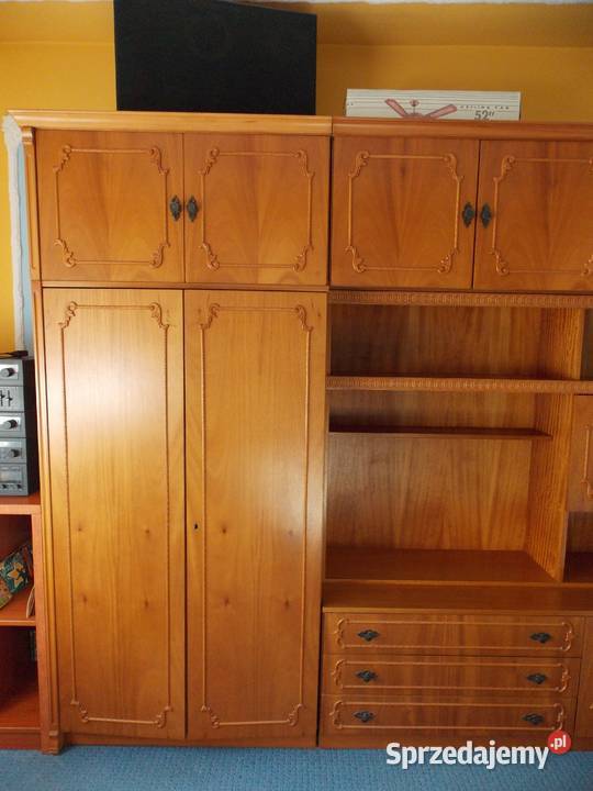 Meblościanka meble pokojowe naturalna okleina sprzedam