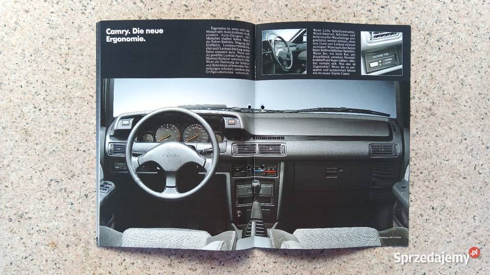 TOYOTA Camry V20 Prospekt Pozostałe