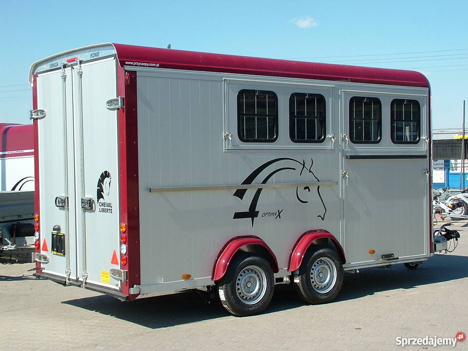 Przyczepa do przewozu 4 koni czterokonna Warszawa
