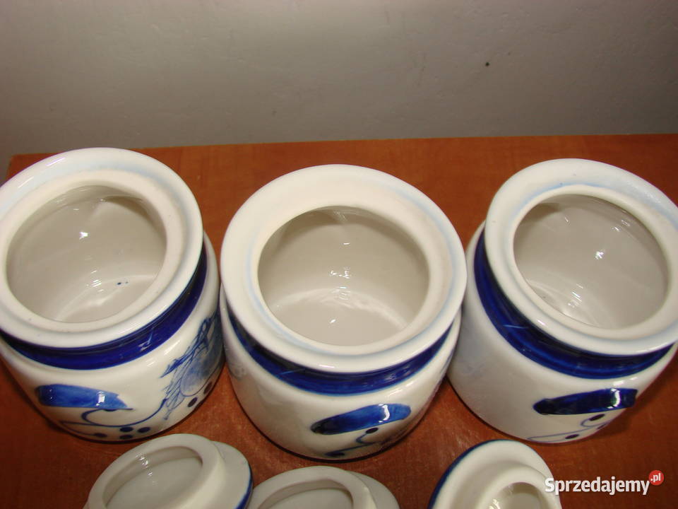 małe ceramiczna pojemniki kuchenne Pruszcz Gdański sprzedam