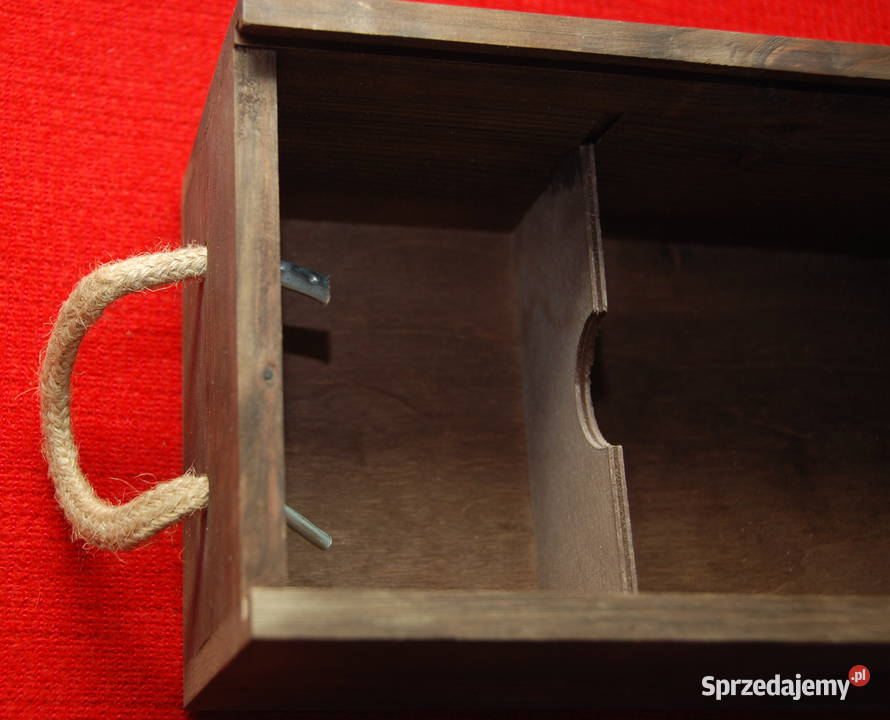szkatułka stara drewniana skrzynka 56x21 Warszawa