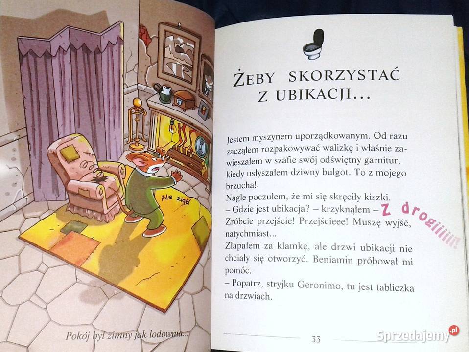 Witajcie w Twierdzy Skąpstwa Geronimo Stilton Pozostałe Chełm