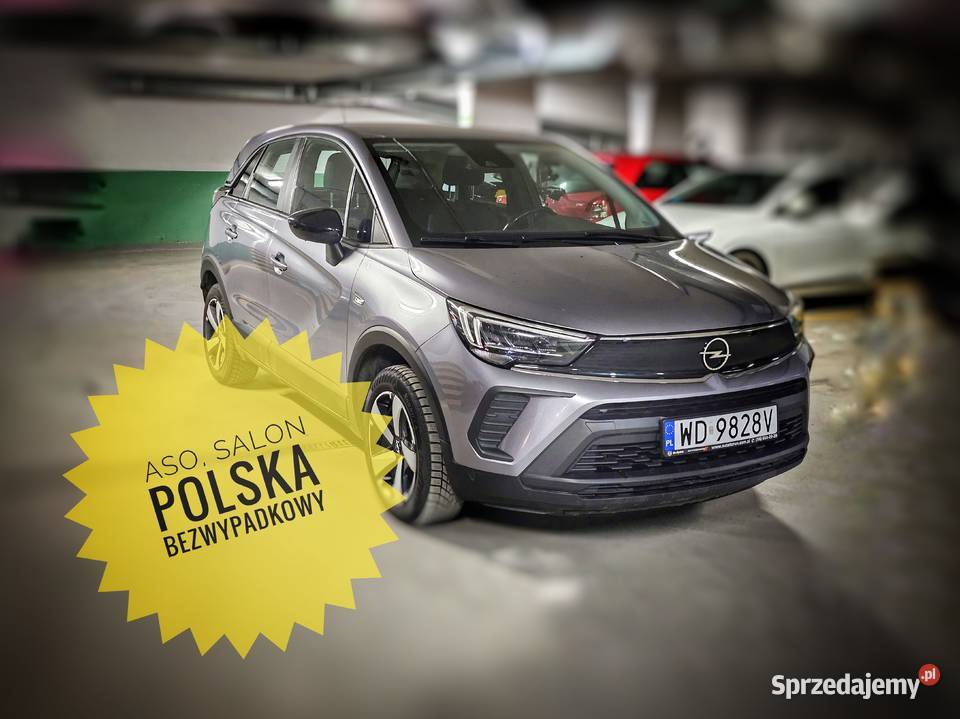 Opel Crossland Salon ASO bezszkodowy 110KM mazowieckie Warszawa