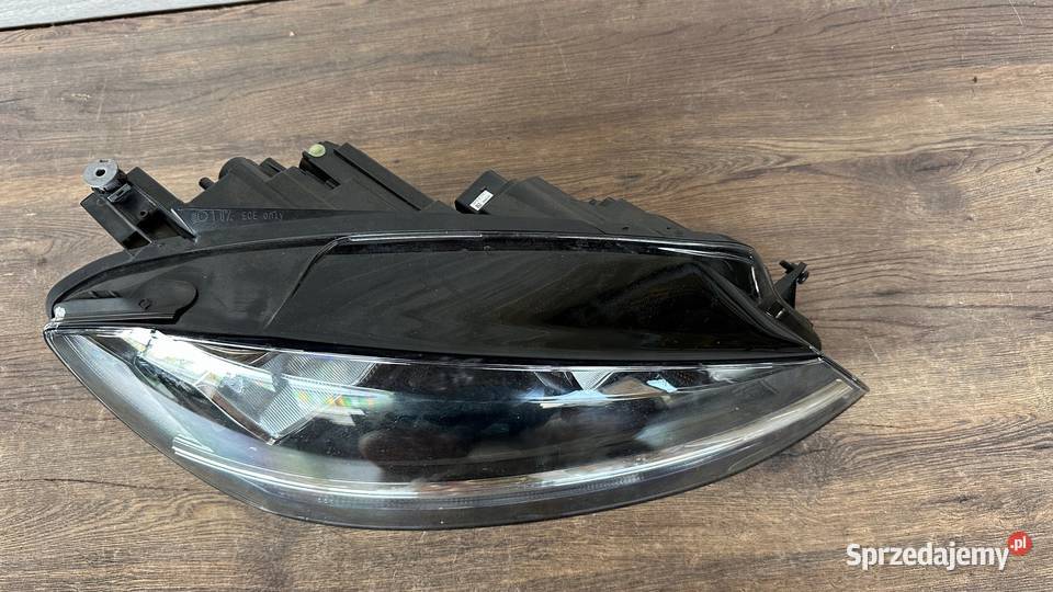 VW GOLF VII LIFT LAMPA PRZEDNIA PRAWA EUROPA osobowe lubuskie Gorzów Wielkopolski sprzedam