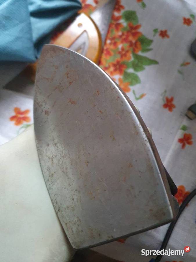 Żelazko elektryczne stare PRL Antyki