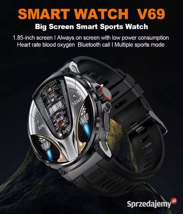 Smartwatch Colmi V69 18 cala Ultra Hd menu małopolskie Chrzanów