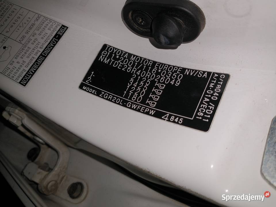 Toyota Verso 7 osobowa Verso Tarnów