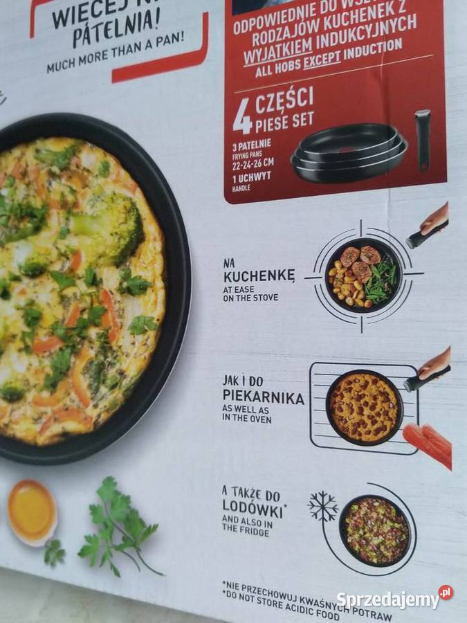 NAJTANIEJ Patelnia Tefal Ingenio 3 w 1 Patelnie Zabrze