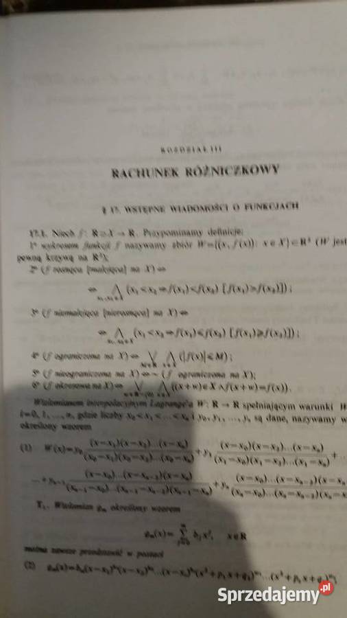 zadania z matematyki wyższych uczelni Warszawa
