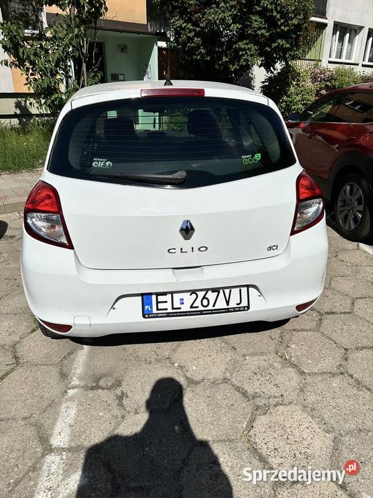 Renault Clio 15 dCi 2012 VAT1 Kratka idealne do 331348km Łódź