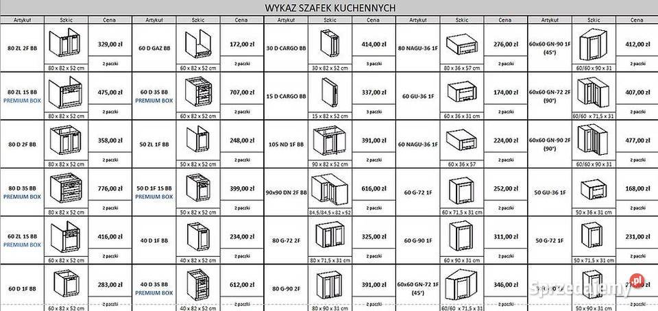 Zestaw mebli kuchennych narożny BIAŁY ARTISAN opolskie Opole sprzedam