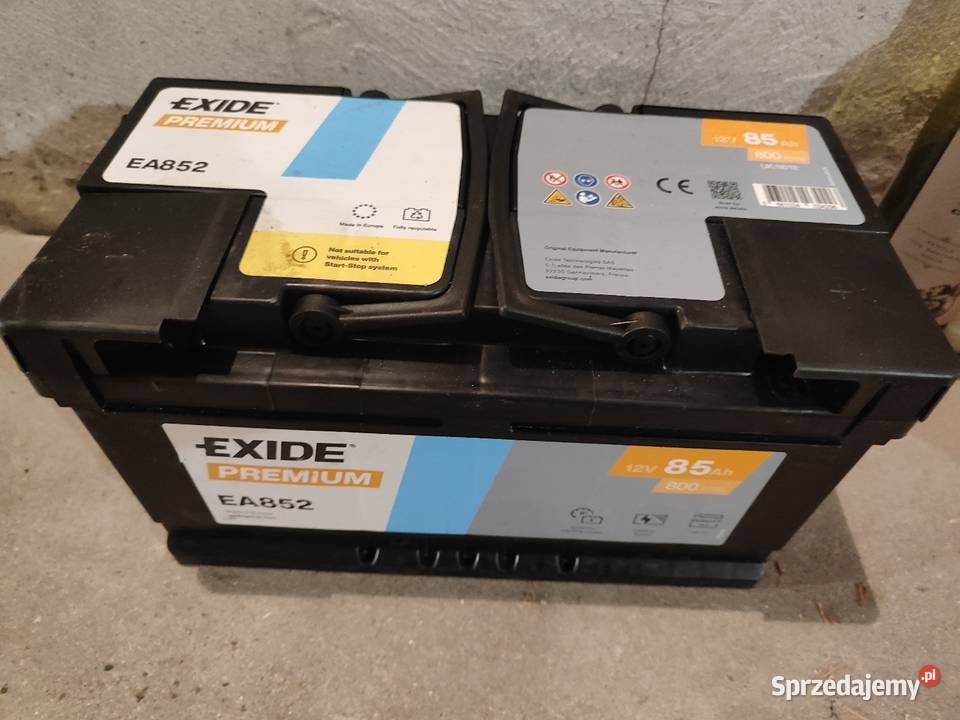 Sprzedam nowy akumulator Exide Premium 85 Ah 800 podlaskie Białystok sprzedam