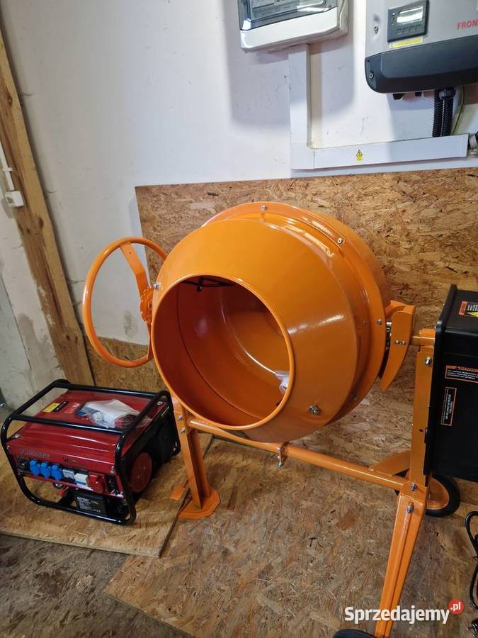 Zestaw agregat prądotwórczy z Betoniarką Głogowa