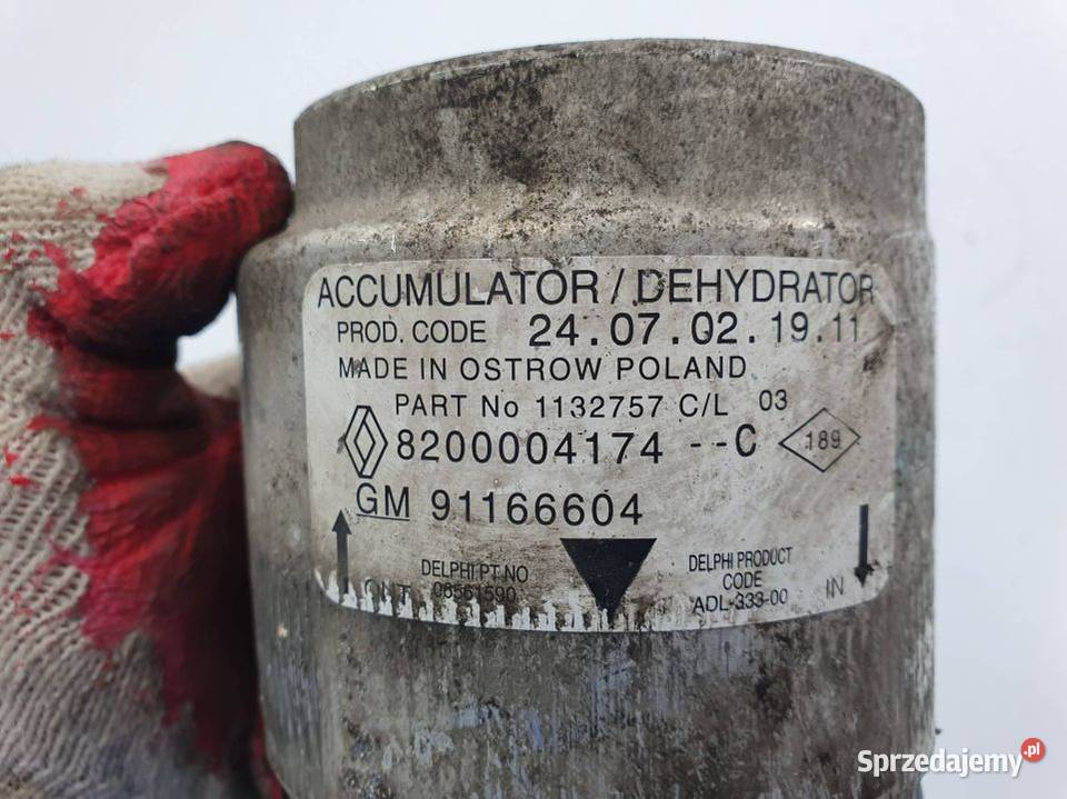 OSUSZACZ OPEL VIVARO II 8200004174 kujawsko-pomorskie