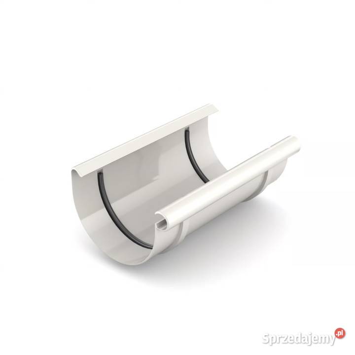 Bryza PVC Złączka rynny 75 mm biały Białystok sprzedam