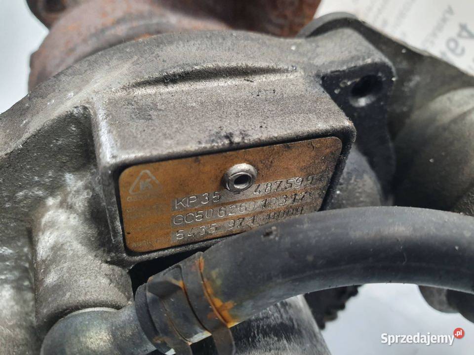 TURBOSPRĘŻARKA PEUGEOT 206 54359710009 osobowe Lipno
