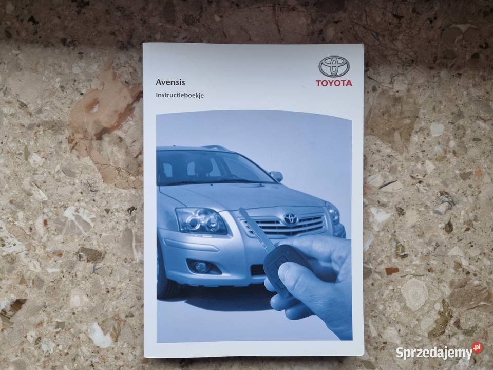 Instrukcja obsługi Toyota Avensis wersja Lublin