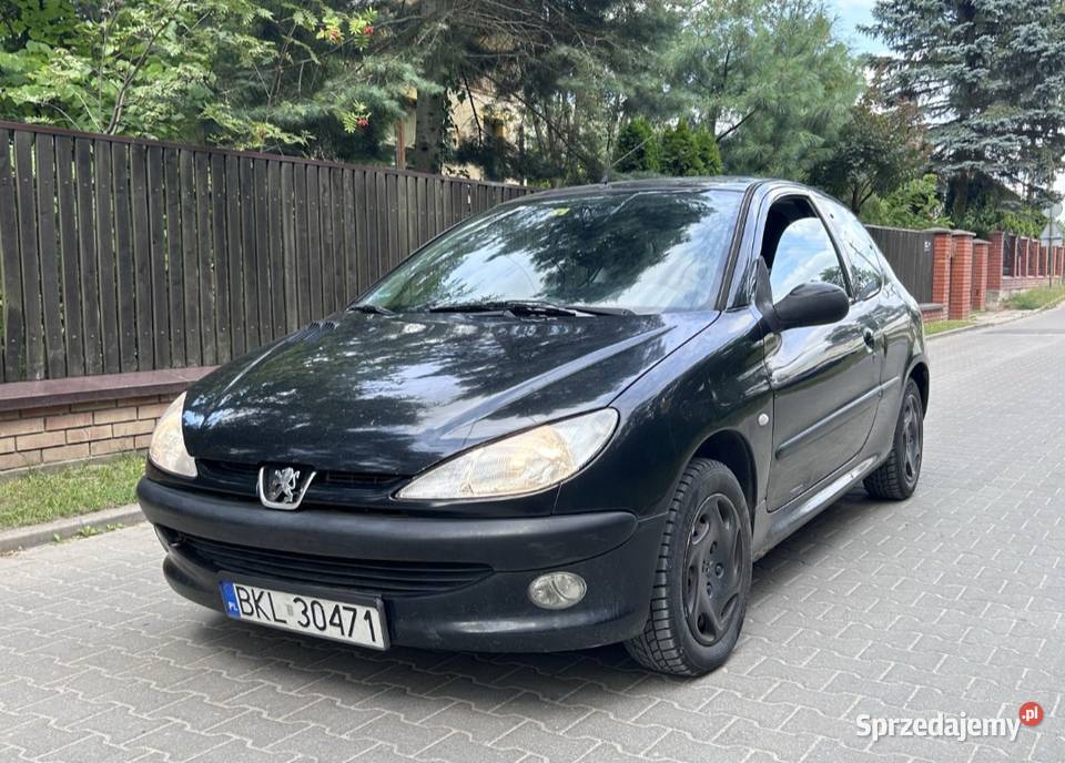 Peugeot 206 14 benzyna 2002 r 206 Peugeot mazowieckie Ostrów Mazowiecka