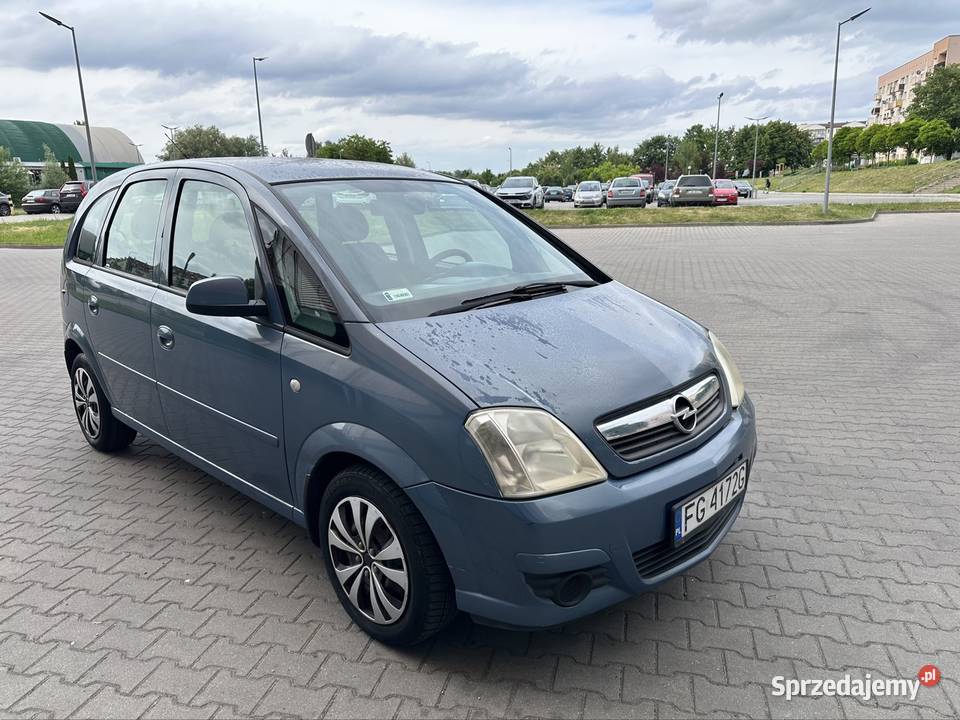 Opel Meriva sprawna klimatyzacja 2007 Gorzów Wielkopolski