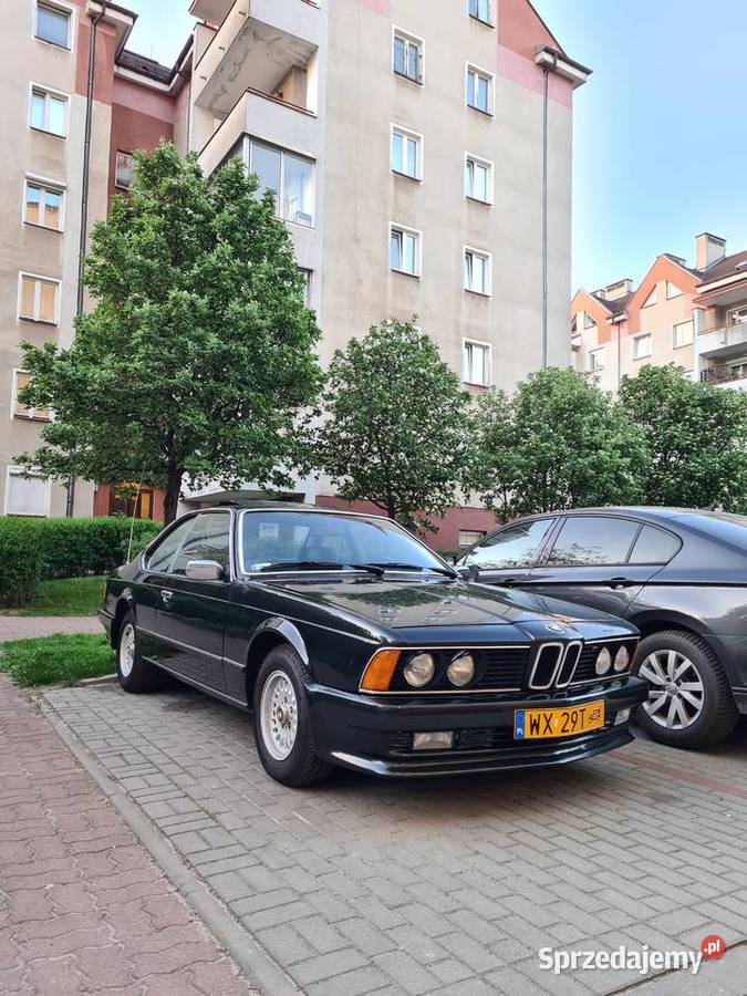 BMW E24 635csi 1984 europa Warszawa