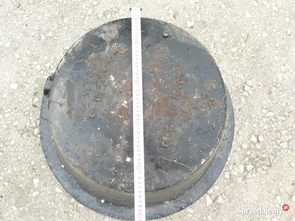 donica garnek żeliwny duży palenisko do grila łódzkie Radomsko