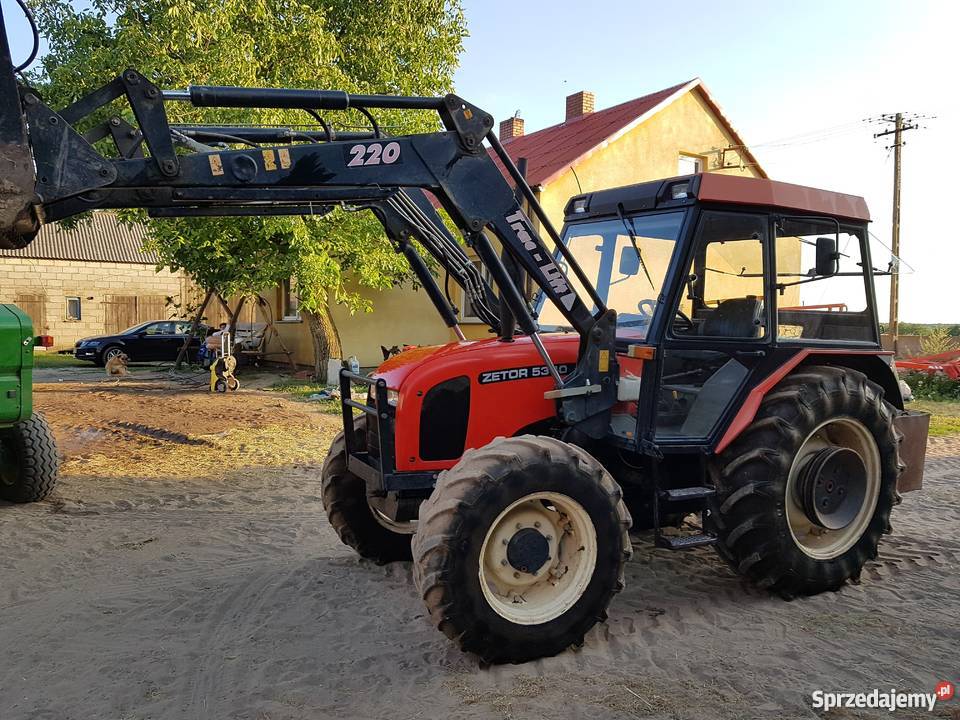 Zetor 5340 z turem Ładowacz czołowy Korzecznik-Szatanowo sprzedam